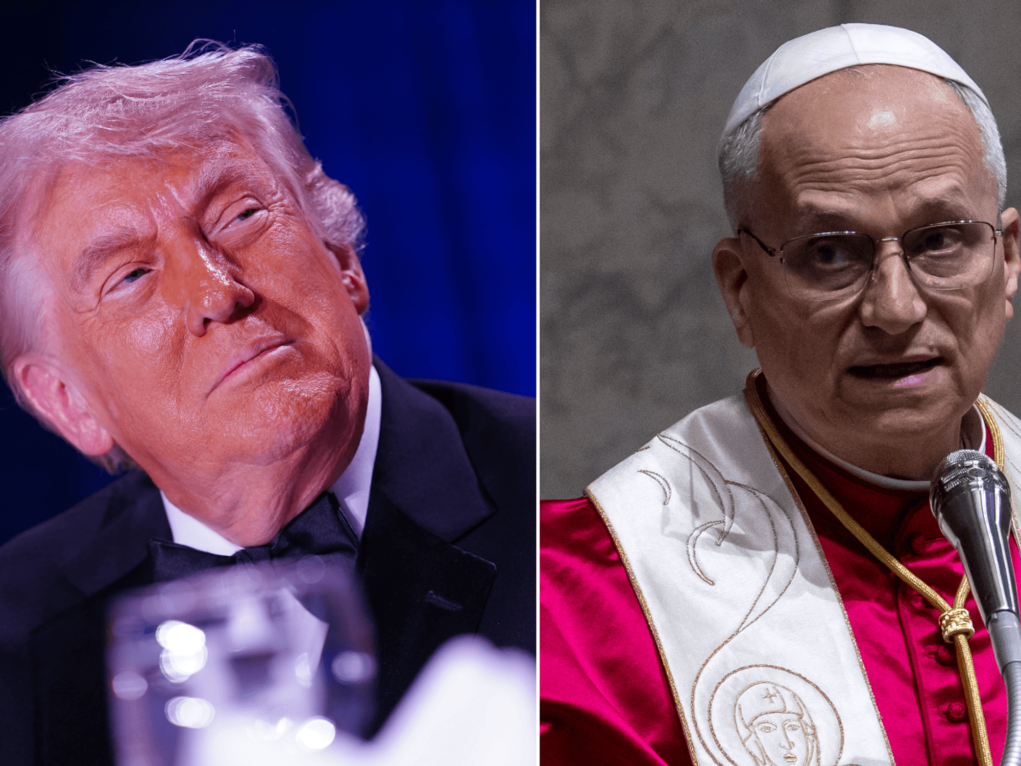 Donald Trump, Pope Leo XIV