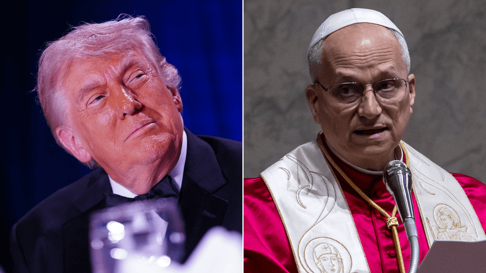 Donald Trump, Pope Leo XIV
