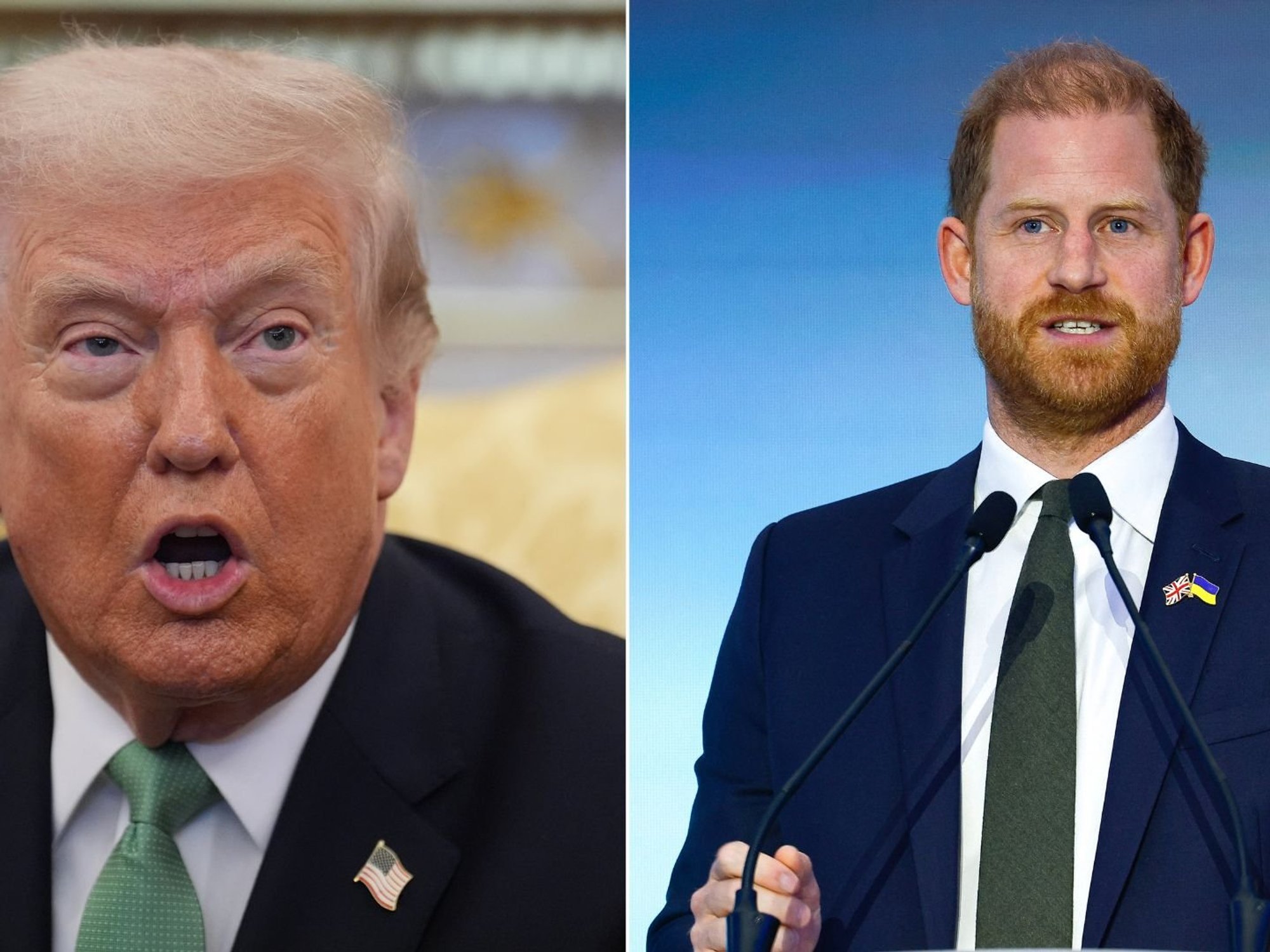 DOnald Trump, Prince Harry