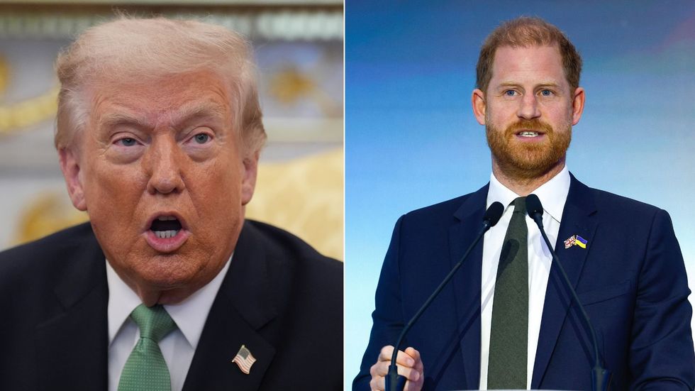 DOnald Trump, Prince Harry