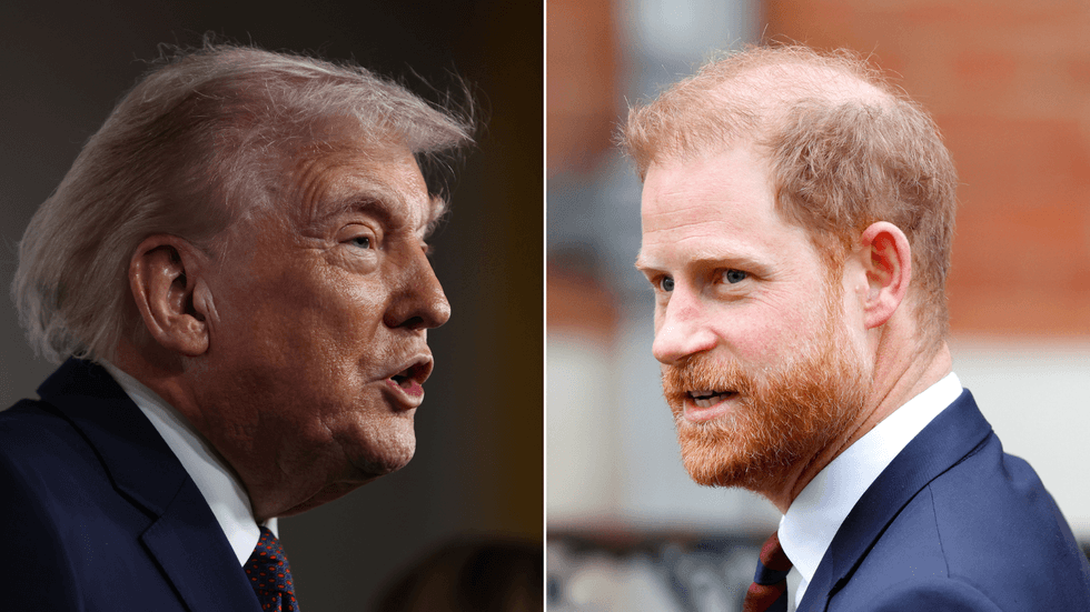 Donald Trump, Prince Harry