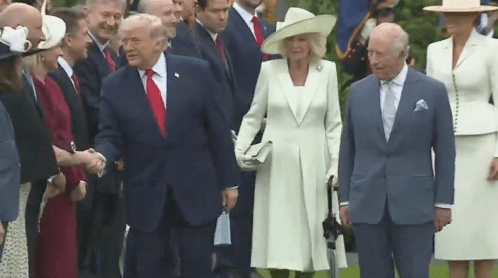 Donald Trump, Rainha Camilla, Rei Charles