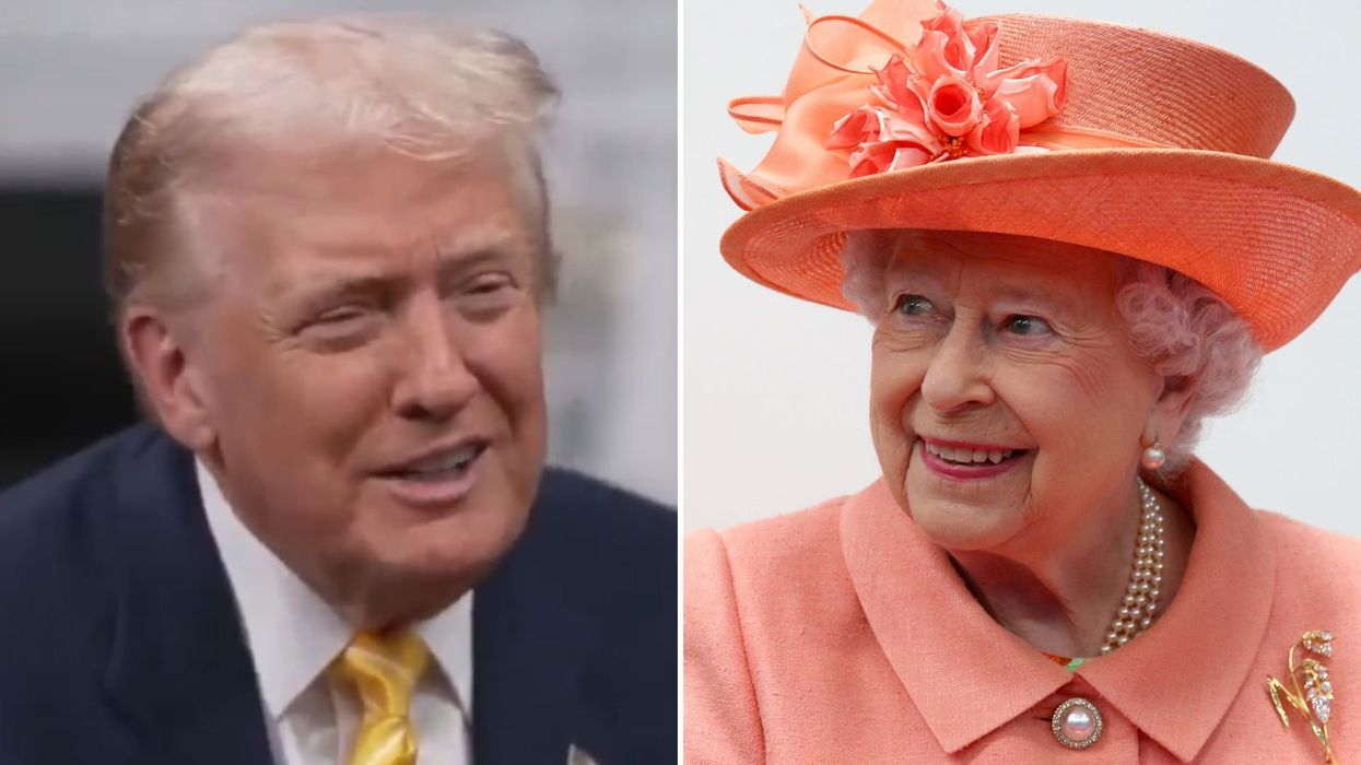 Donald Trump, Queen Elizabeth II