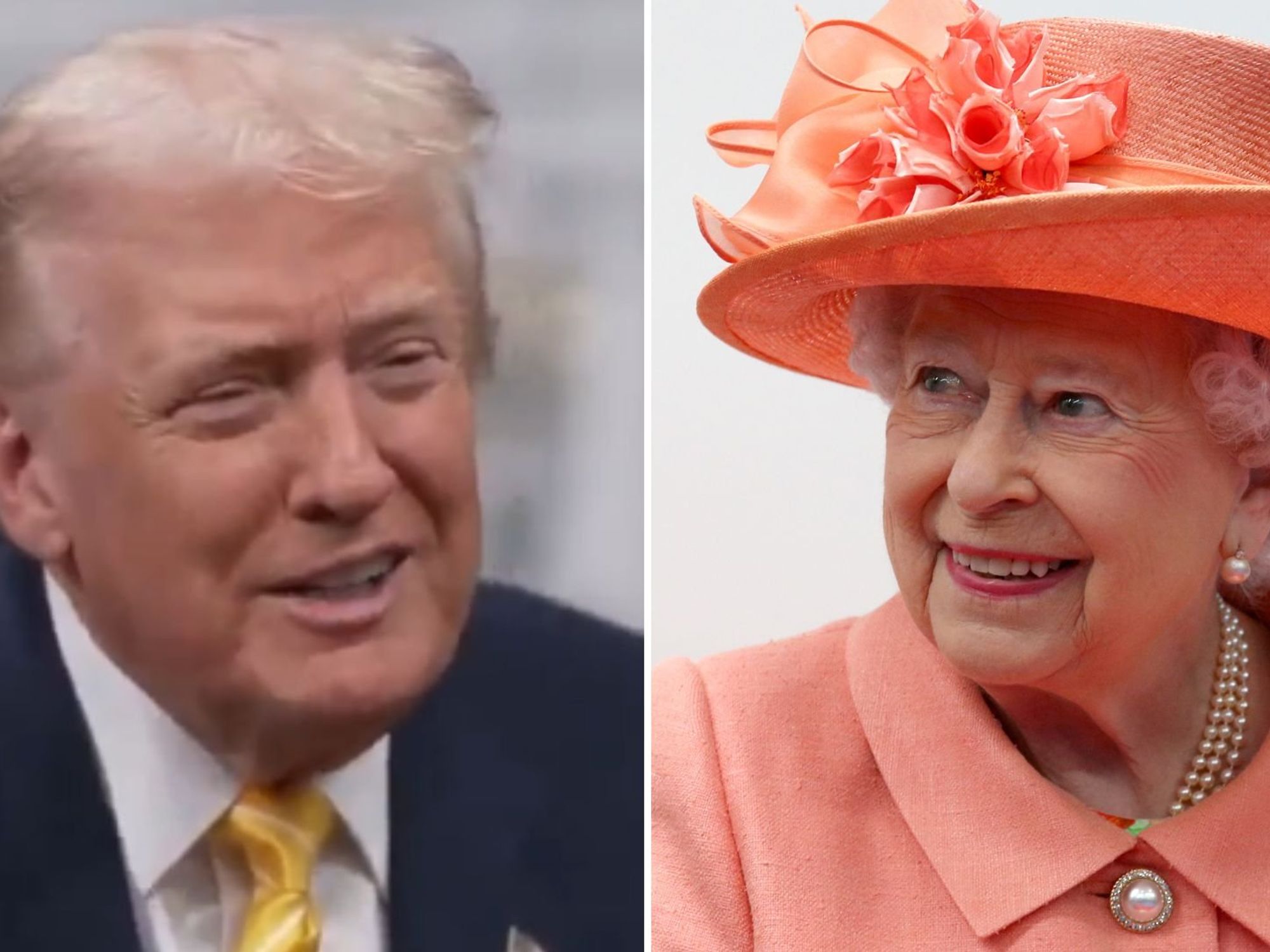 Donald Trump, Queen Elizabeth II