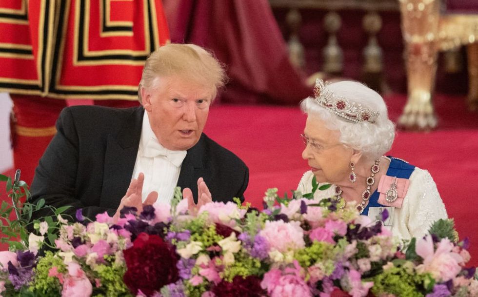 Donald Trump, Queen Elizabeth II