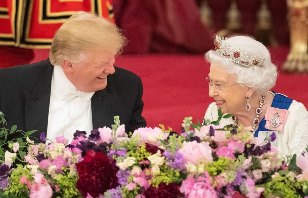 Donald Trump, Queen Elizabeth II