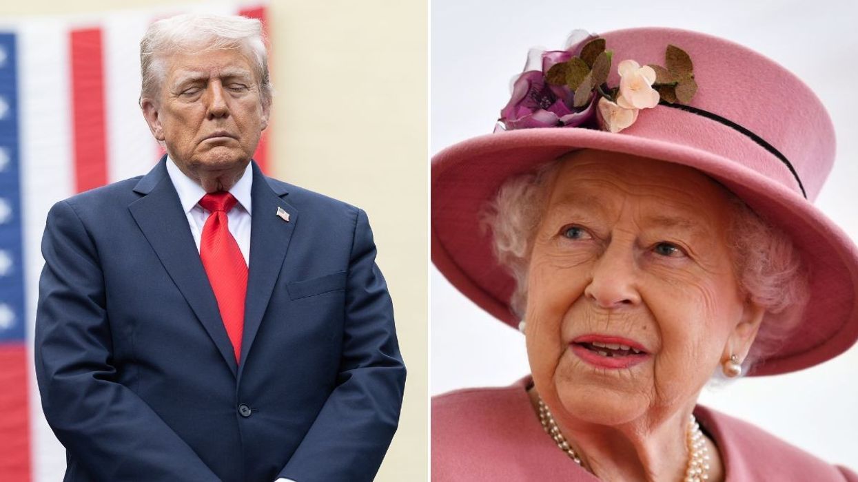 Donald Trump, Queen Elizabeth