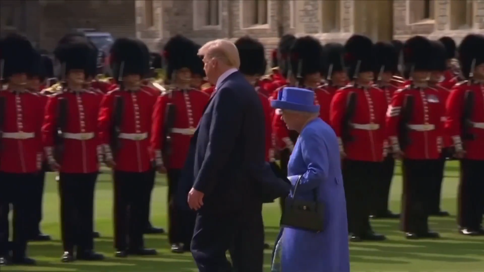 Donald Trump, Queen Elizabeth