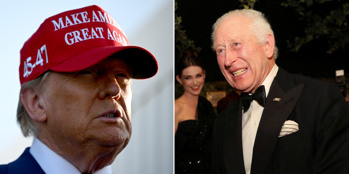 NextImg:King Charles laughs at Donald Trump mocked just weeks after making his feelings clear on Camilla
