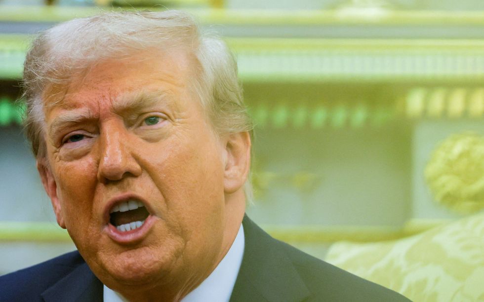Donald Trump revealed he would be attending the US Open men's singles final on Sunday