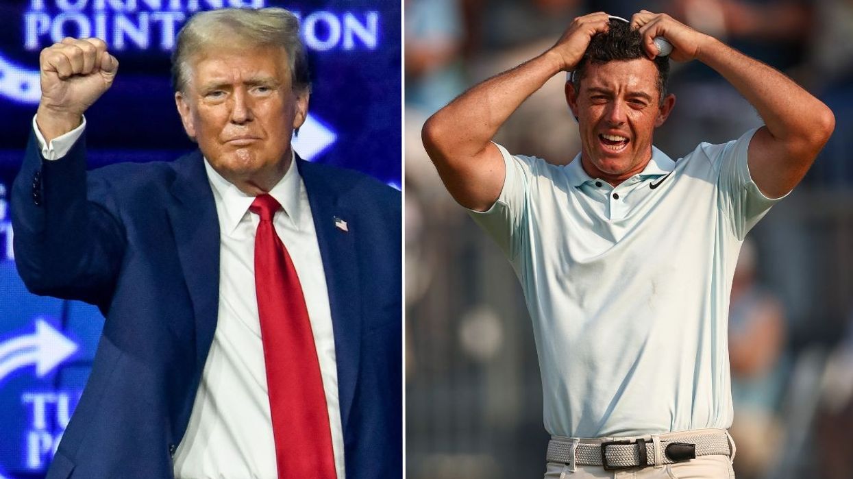 Donald Trump rubbed salt into Rory McIlroy's wounds online