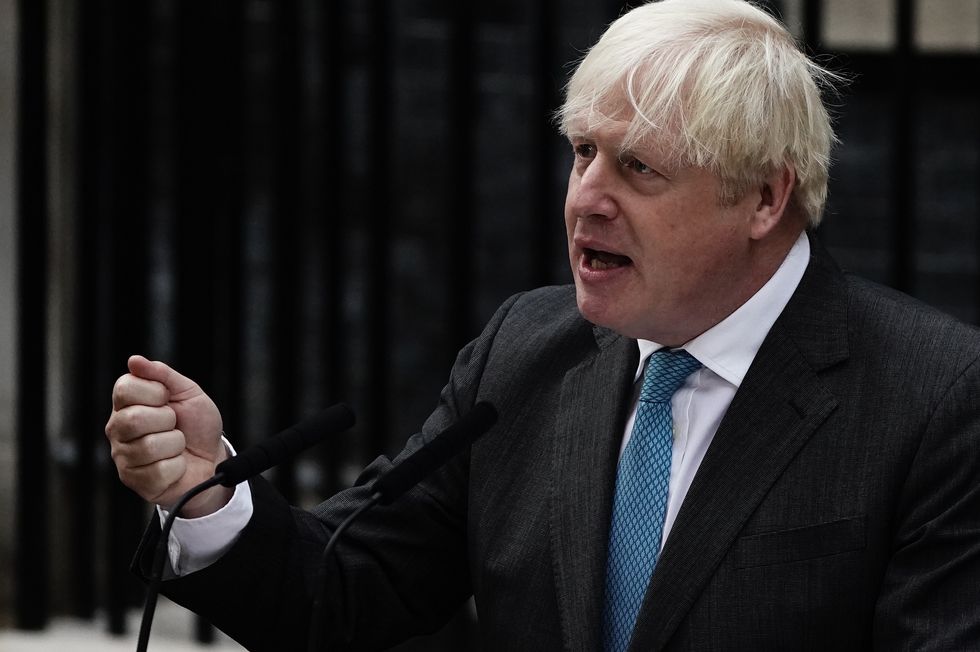 Donald Trump says Boris Johnson turned 'wokier' in a 'crazy' move.