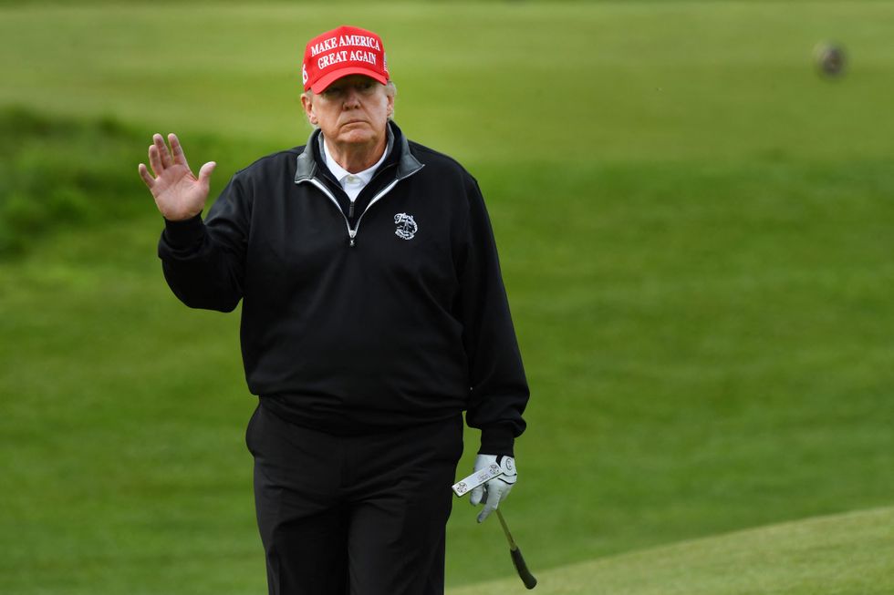 Donald Trump Scotland golf