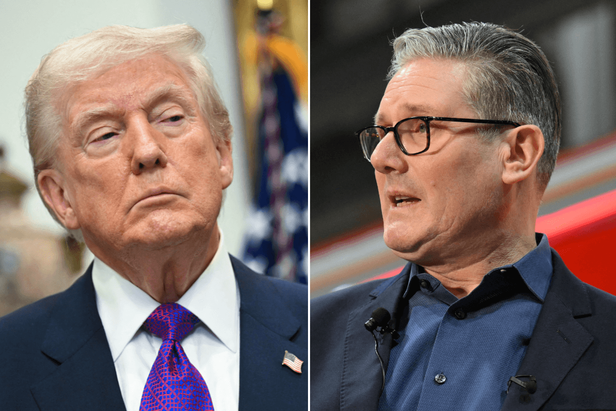 Donald Trump; Sir Keir Starmer