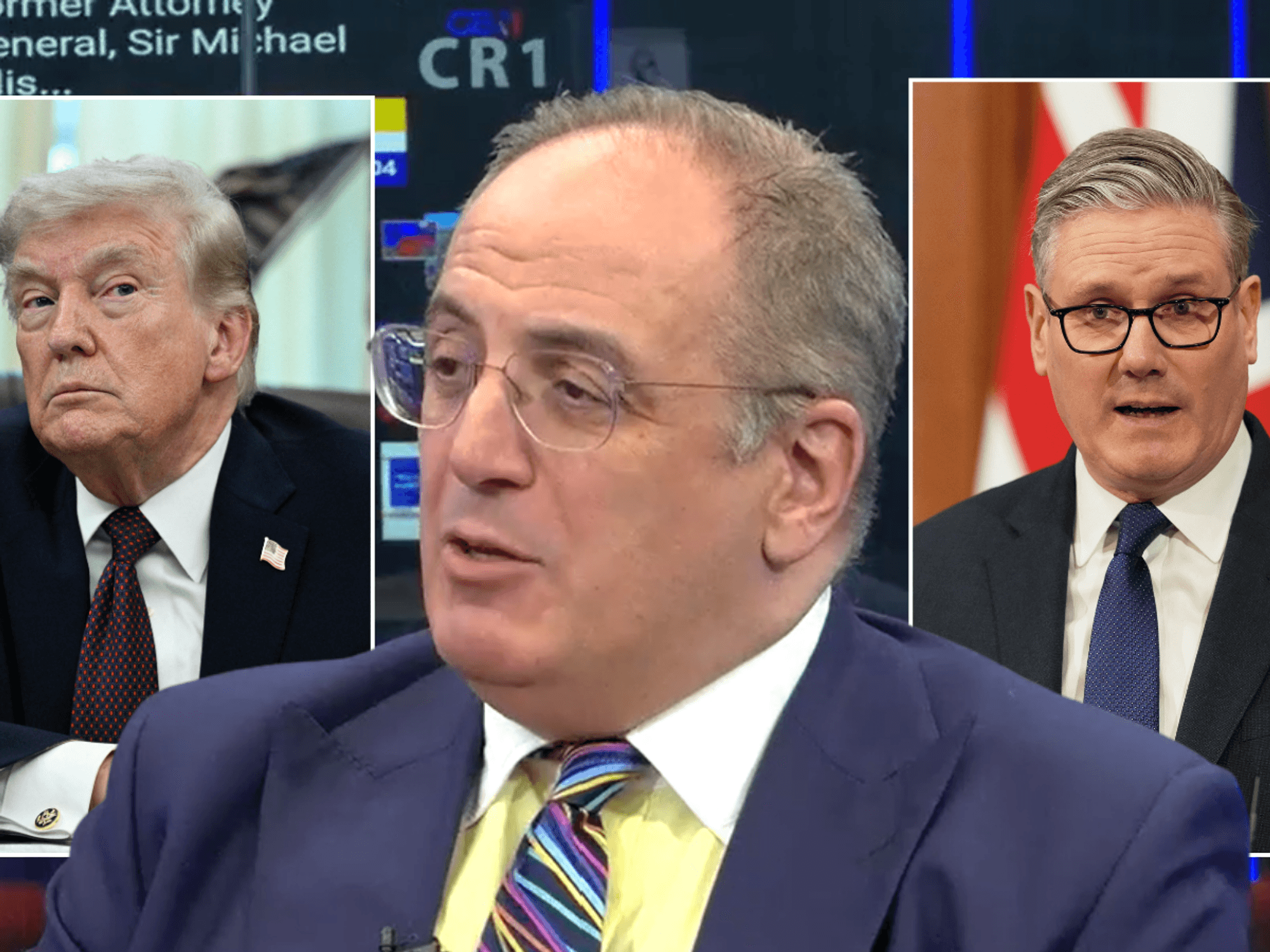 Donald Trump; Sir Michael Ellis; Sir Keir Starmer