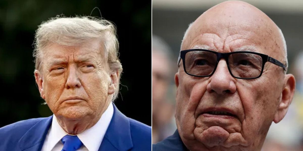 NextImg:Donald Trump sues media mogul Rupert Murdoch over 'birthday card he sent Jeffrey Epstein'