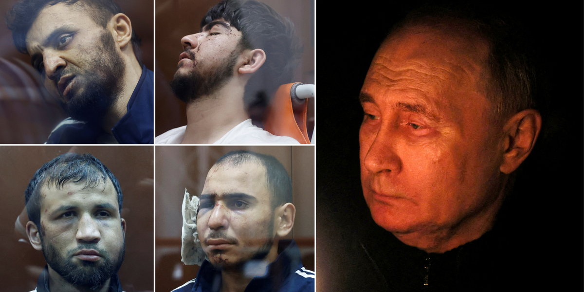 NextImg:Russia tortures Moscow terror suspects with one force-fed his own EAR by Putin's agents