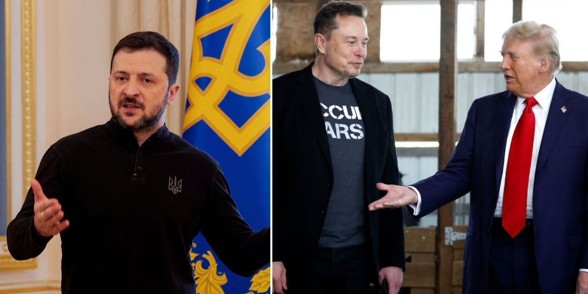 NextImg:Trump insists Ukraine must give up land otherwise it 'may not survive' as Musk suggests crippling sanctions on Zelensky's oligarchs