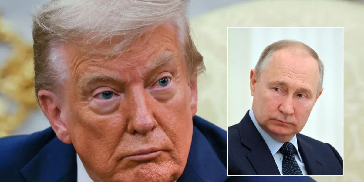NextImg:Donald Trump threatens Vladimir Putin with crippling new sanctions - but makes demand of Nato first