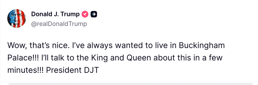 Donald Trump Truth Social