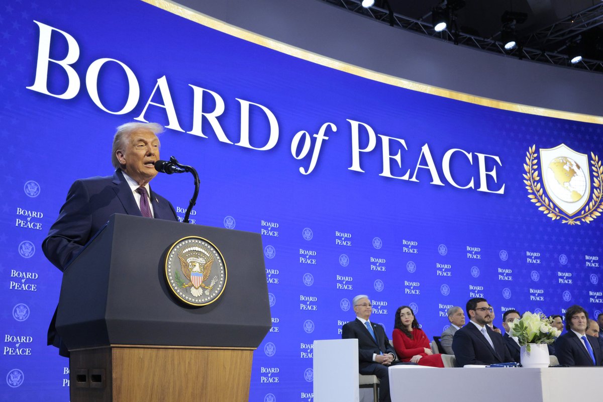 Donald Trump unveils Board of Peace