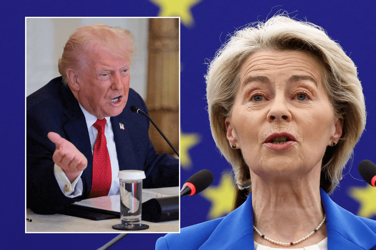 Donald Trump; Ursula von der Leyen