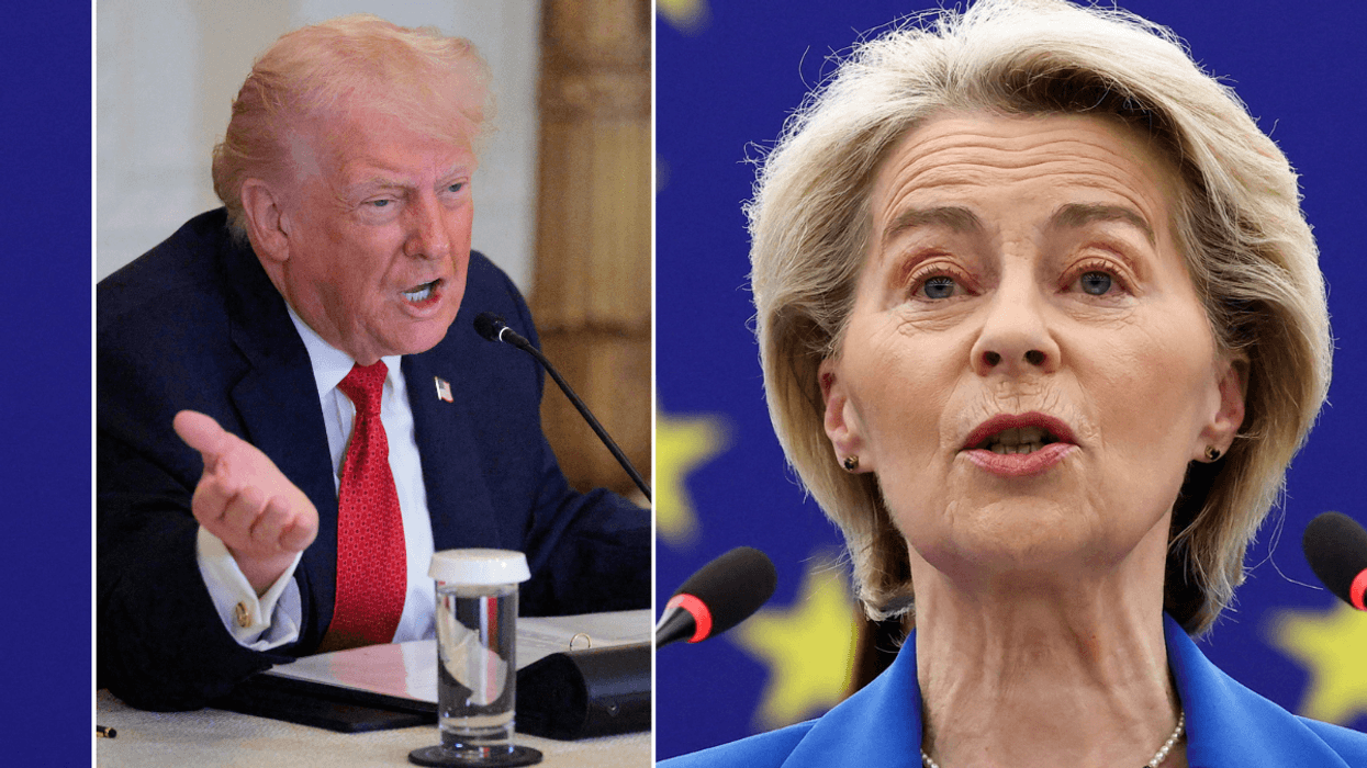Donald Trump; Ursula von der Leyen