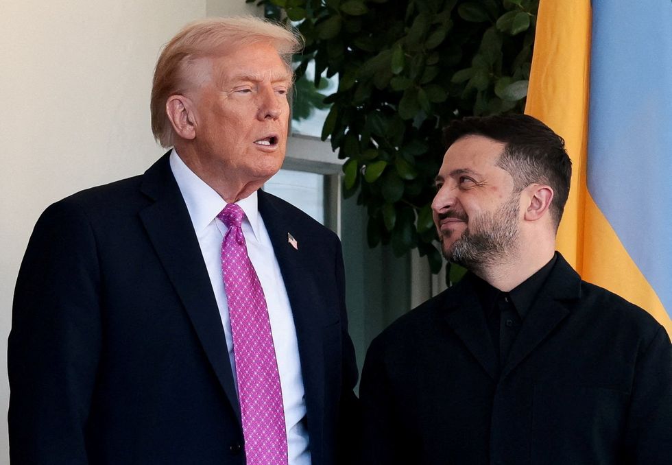 Donald Trump; Volodymyr Zelensky