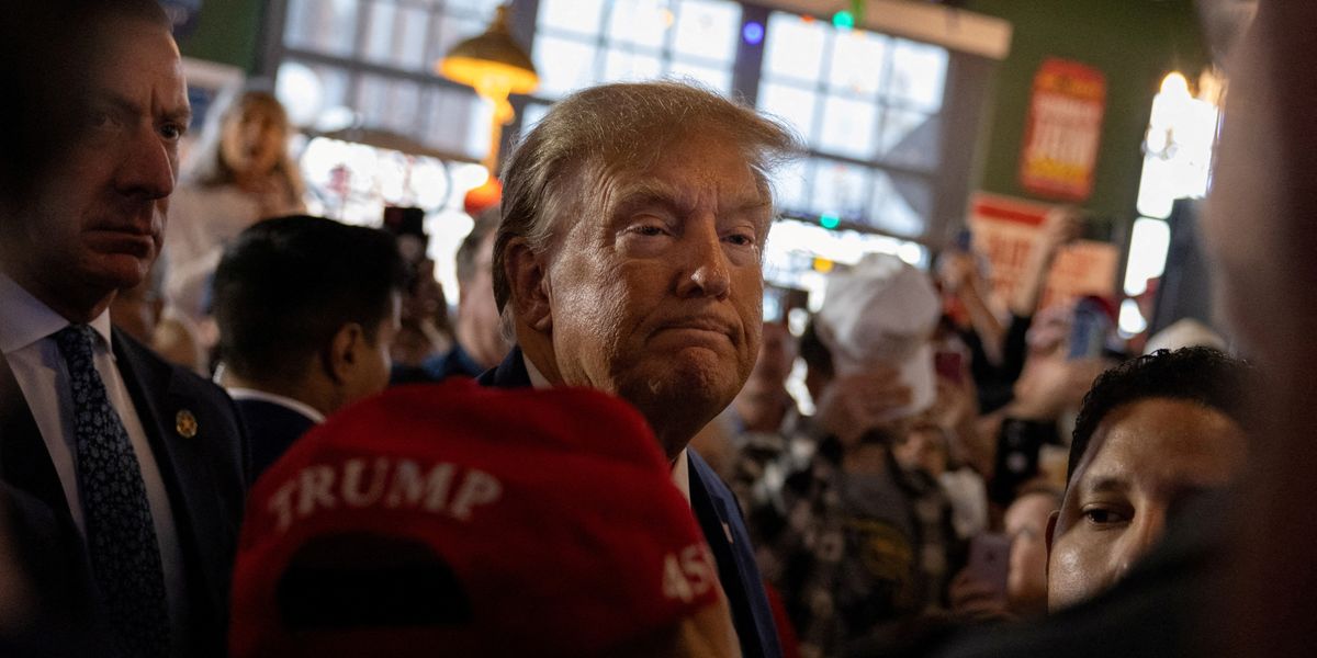NextImg:Trump claims 'America is finished' as blasts Biden's actions on border crisis