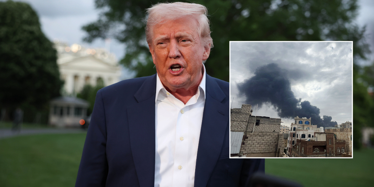 NextImg:'They've capitulated!' Donald Trump reveals US will stop bombing Yemen as Houthi rebels 'don't want to fight'