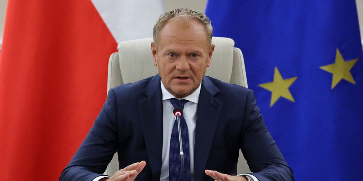 NextImg:'It's war!' Donald Tusk tells European leaders after multiple Russian incursions