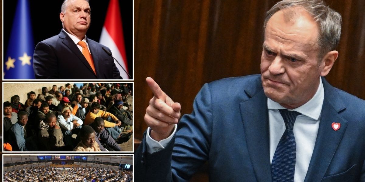 NextImg:EU members revolt against migration pact as Poland and Hungary REJECT Brussels diktat