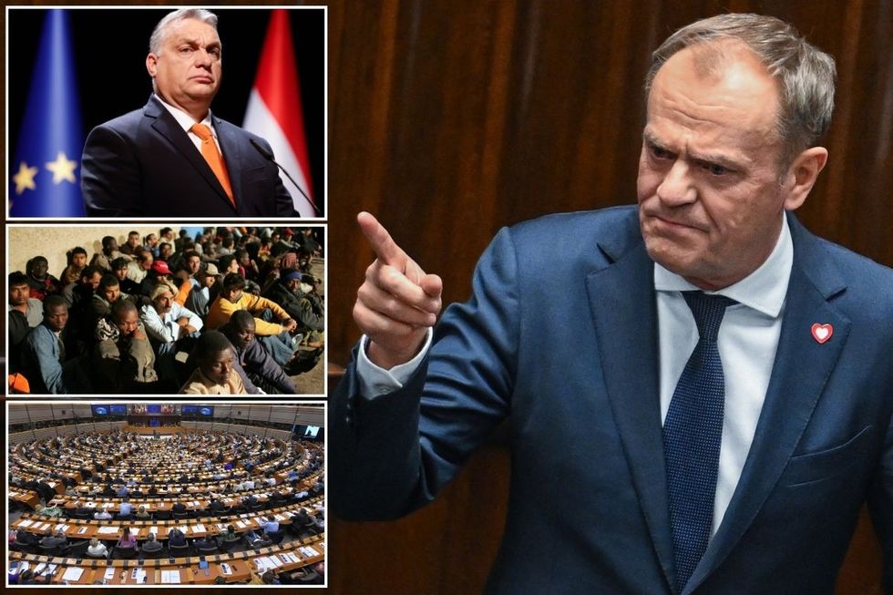Donald Tusk, Viktor Orban, the migrant crisis and EU Parliament