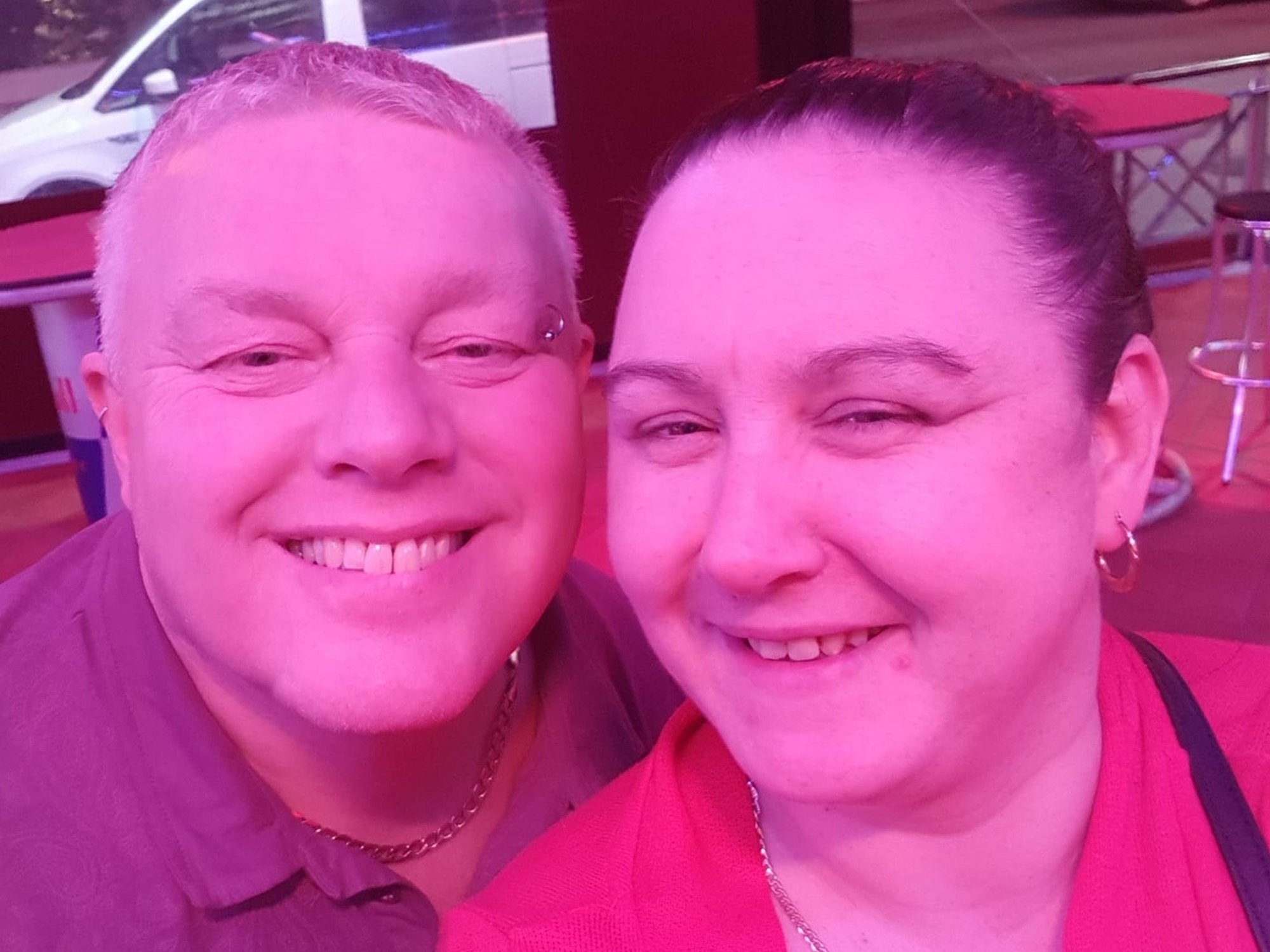 Donna Fairclough and Gary Broadley