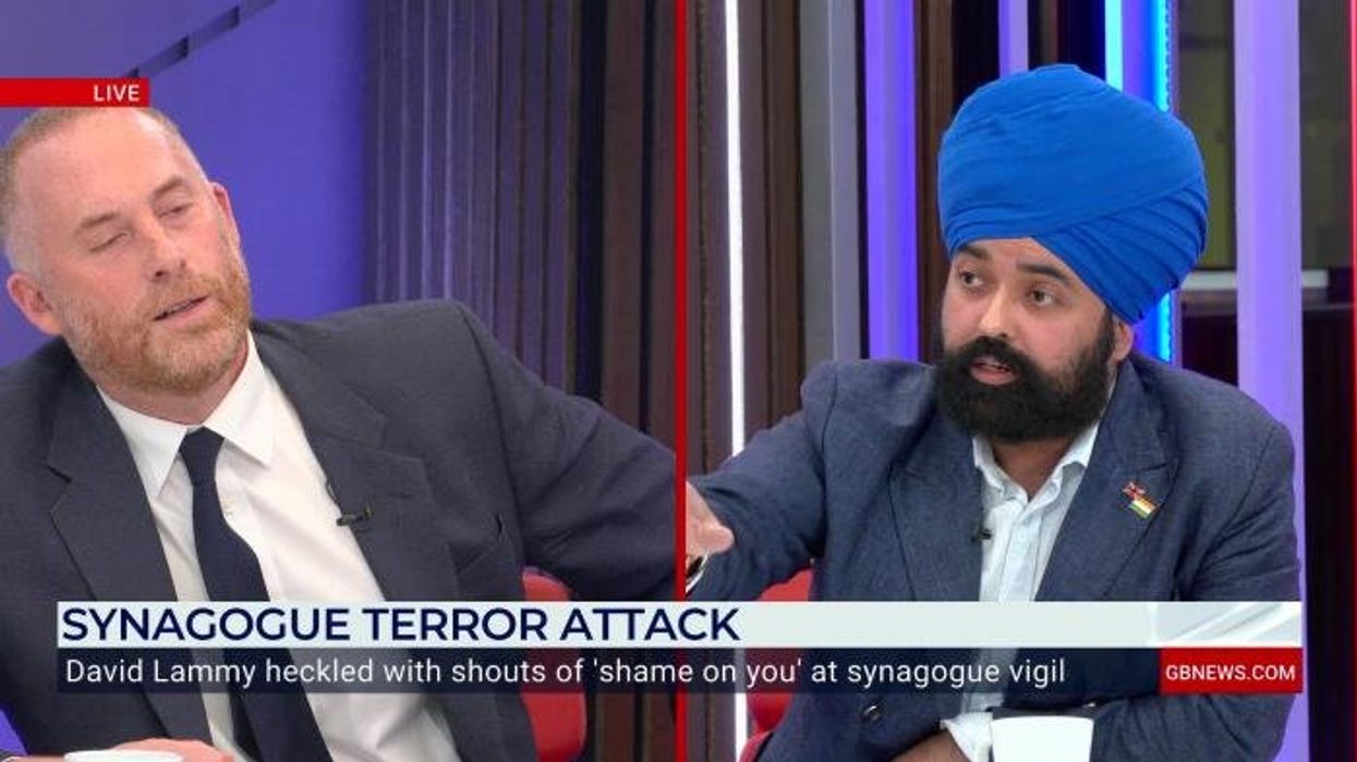 ‘DON’T point your finger at me!’ Explosive GB News row erupts as Alex Armstrong forced to step in