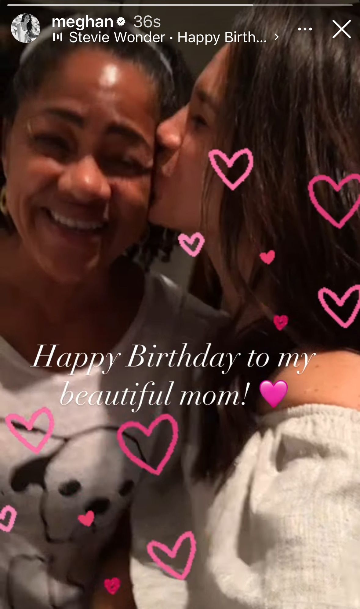 Doria Ragland and Meghan Markle