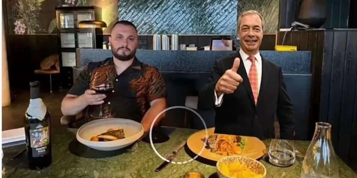 NextImg:'Proper wrong'un!' Deported Albanian burglar trolls Farage after sneaking back into Britain