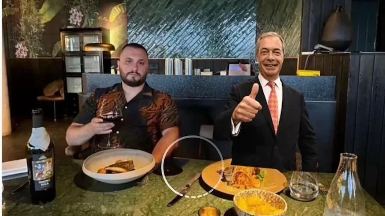 Dorian Puka was trolling Reform UK leader Nigel Farage
