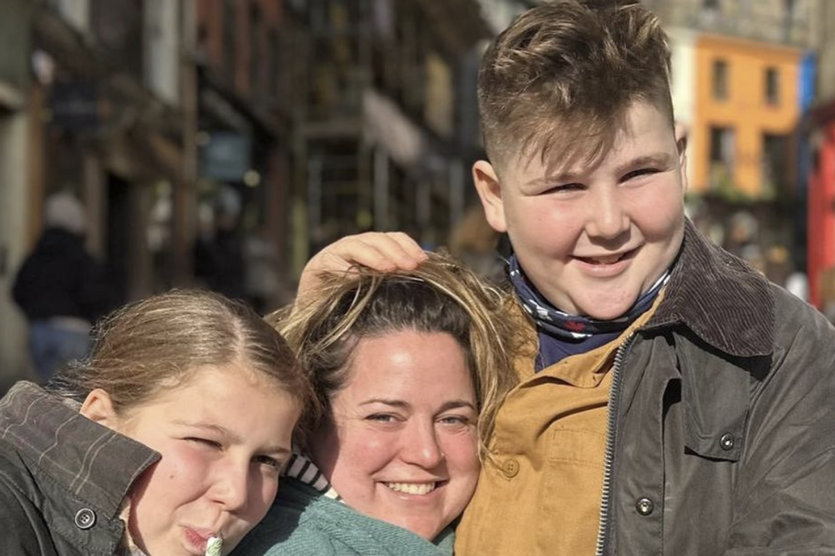 Dorothy Strawbridge, Arthur Strawbridge and Charlotte Strawbridge