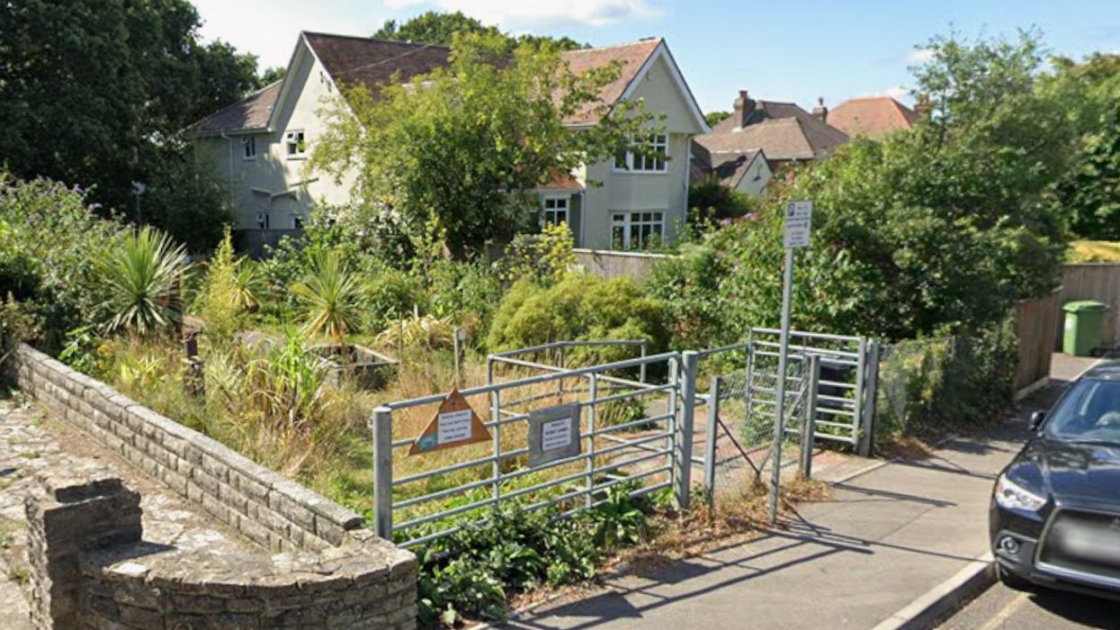 Dorset secret garden entrance