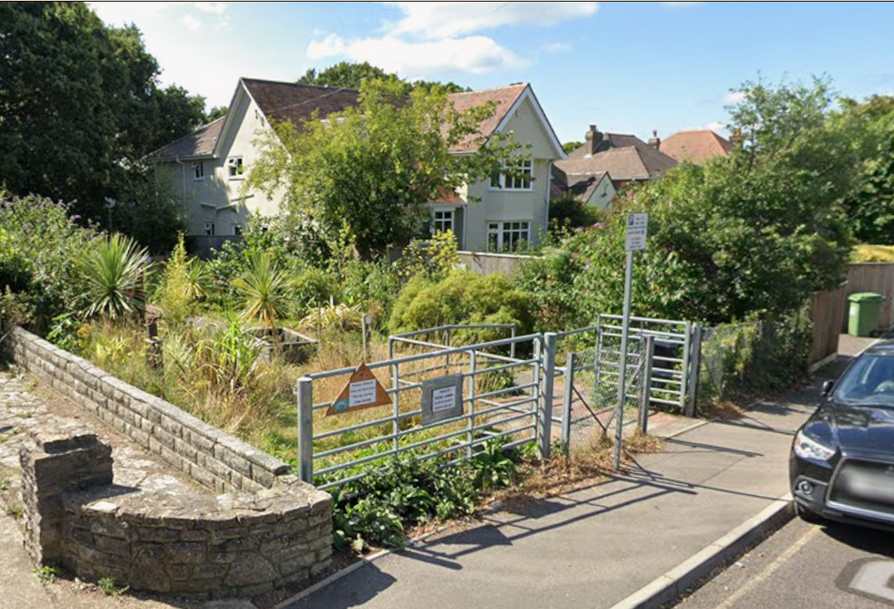 Dorset secret garden entrance