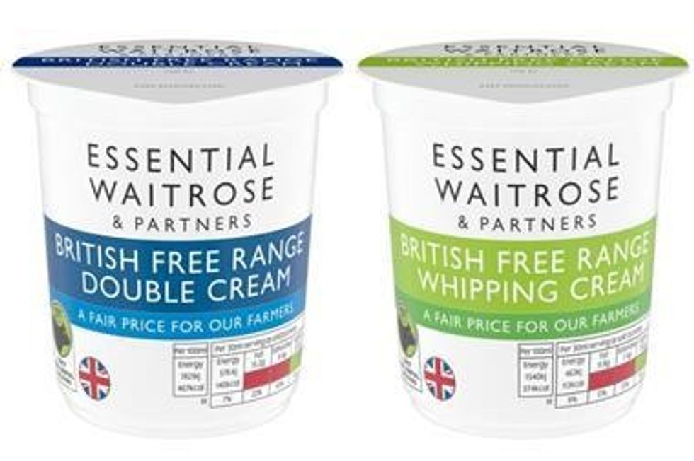 DOUBLE AND WHIPPING CREAM WAITROSE