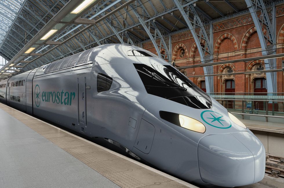 Double-decker Eurostar