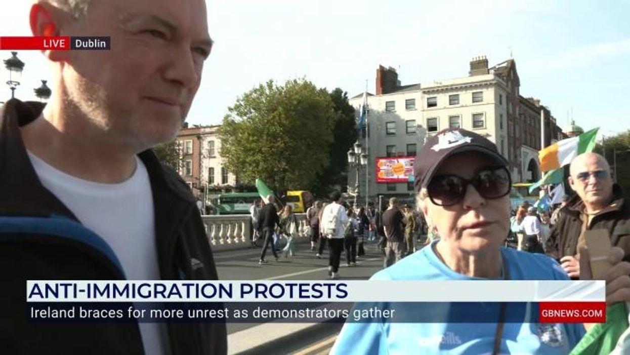 'We can't afford this!' Anti-immigration protesters claim 'Irish politicians have been hijacked by foreign forces' as unrest continues