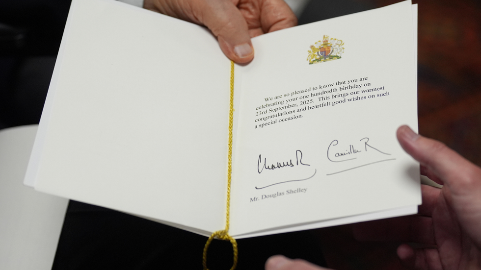 Dougie Shelley's message for the King and Queen