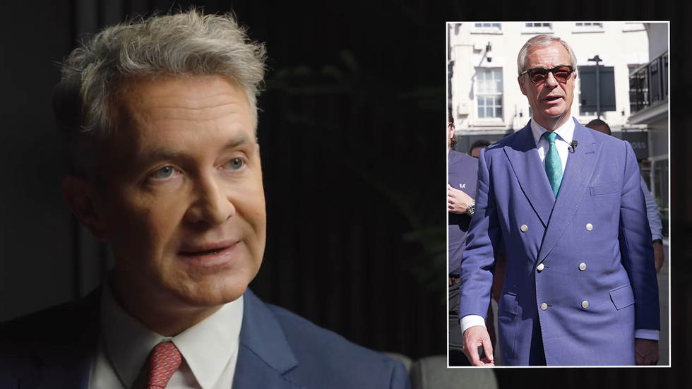 Douglas Murray and Nigel Farage