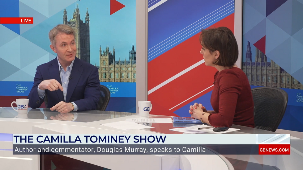 Douglas Murray spoke to Camilla Tominey on GB News