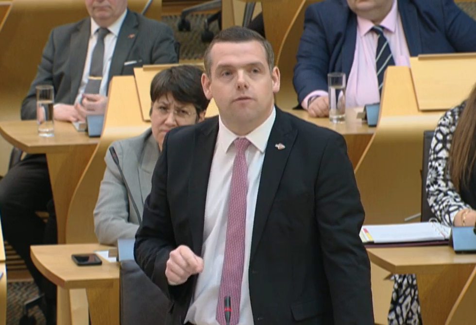 Douglas Ross represents the Highlands & Islands as an MSP and Moray as an MP