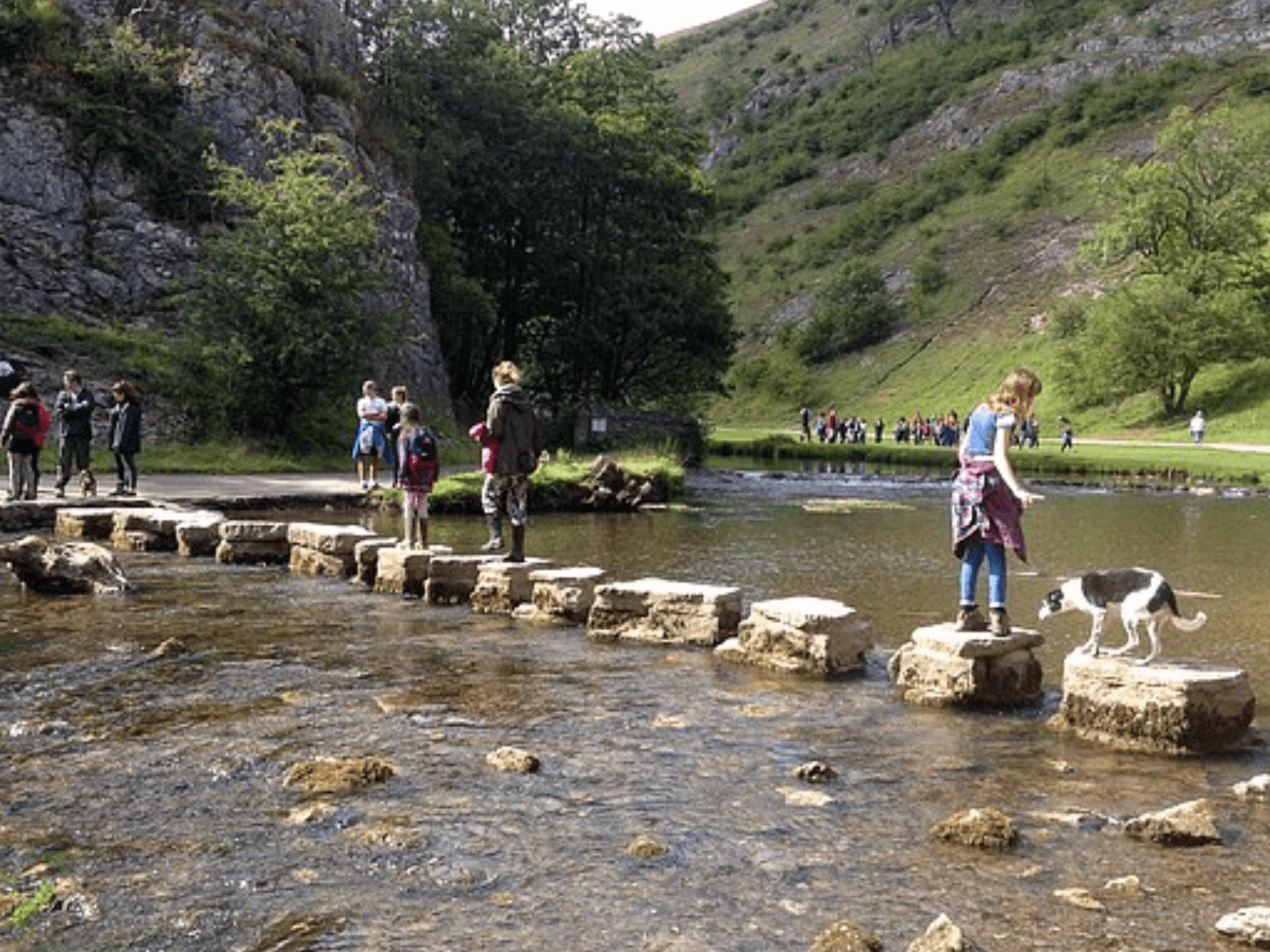 Dovedale stepping stones