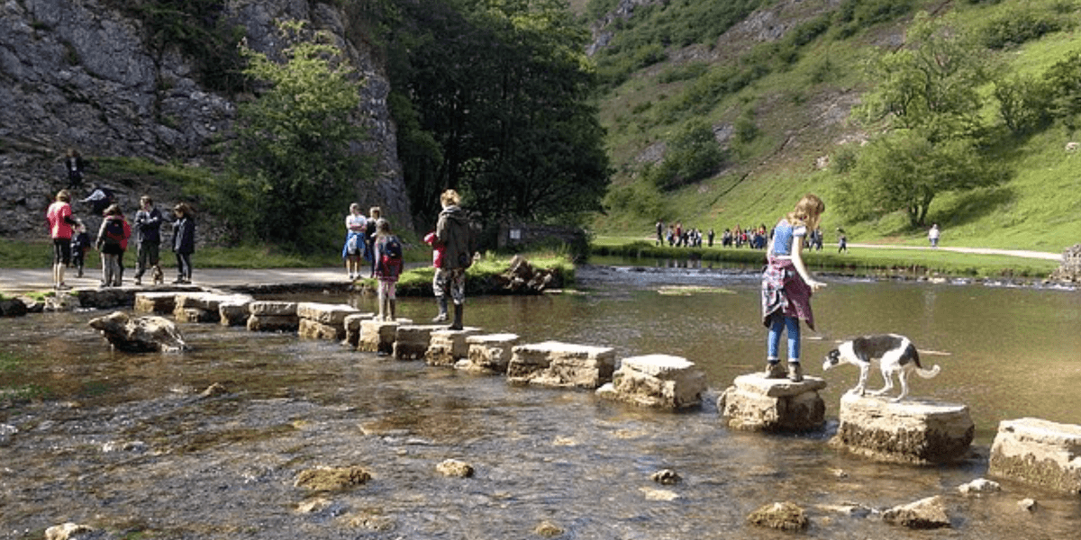 National Trust warns visitors that treading on famous stepping stones is unsafe National Trust warns visitors that treading on famous stepping stones is unsafe